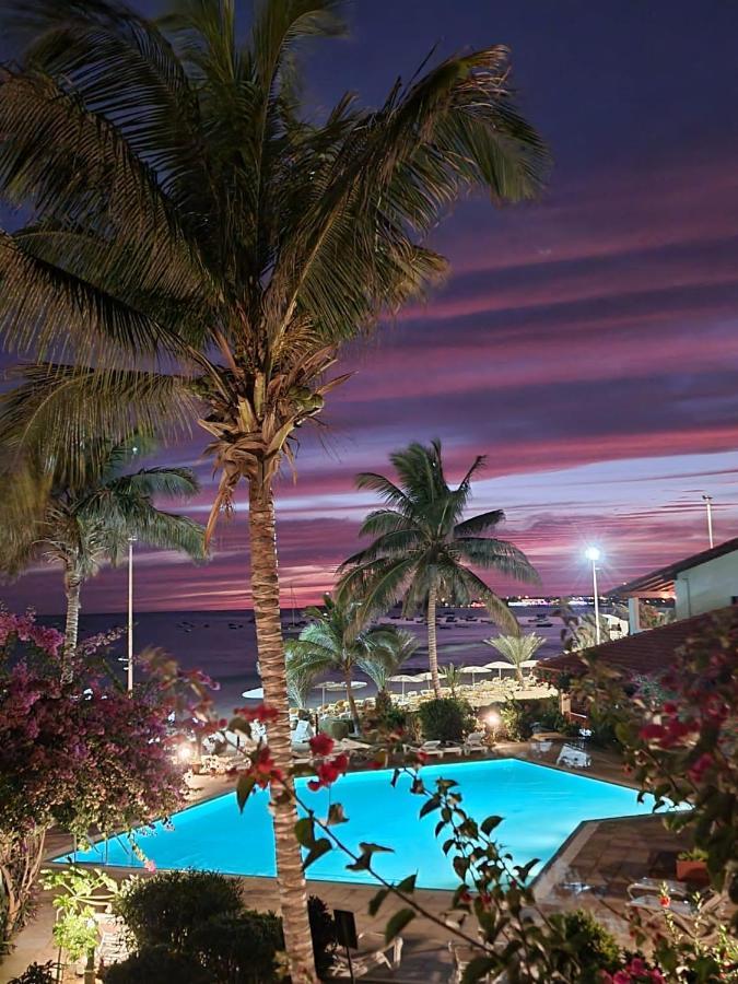 Adults Only Beachfront 1 Bed Studio Apartment In Porto Antigo 2 Santa Maria Sal With Pool Free Wifi & Aircon Ideal Long Stays Dış mekan fotoğraf